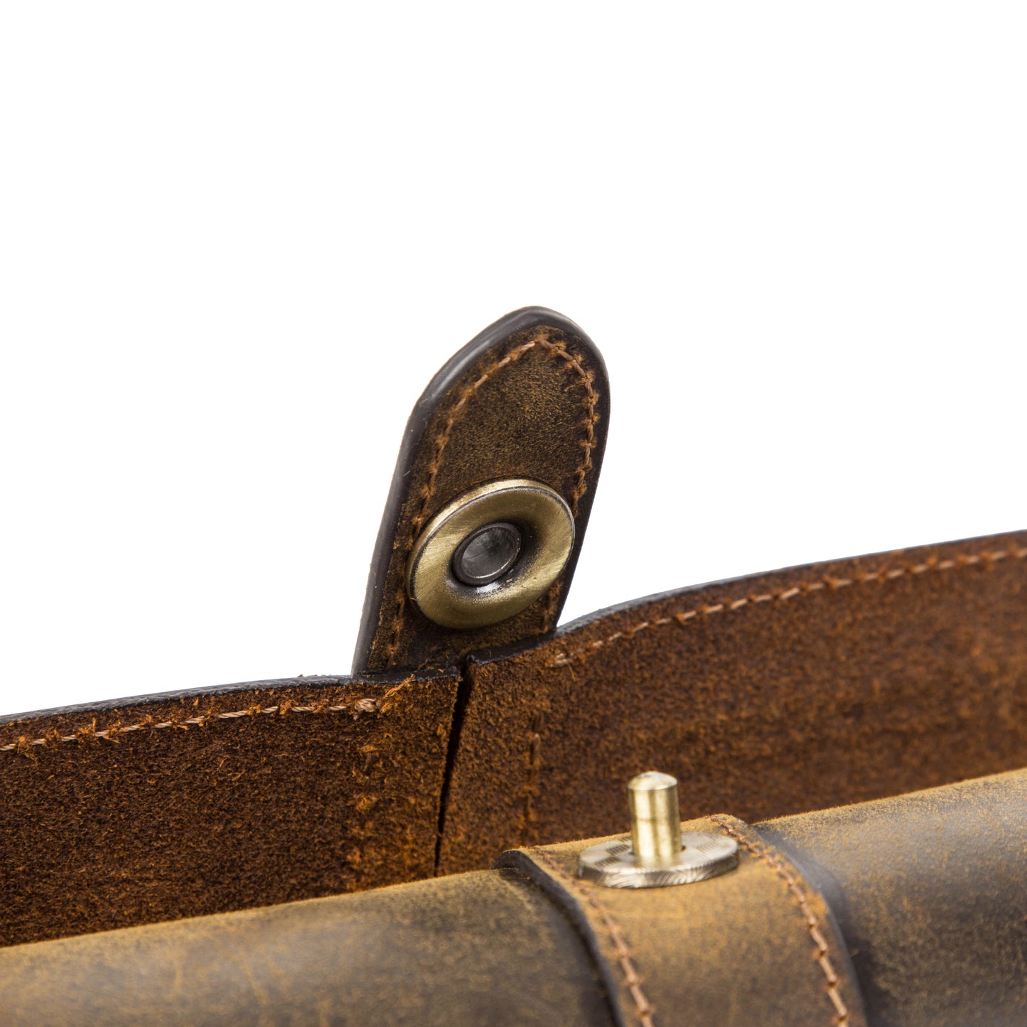 Timezone - Leren Watch roll voor 3 Horloges - Horloge Reisetui