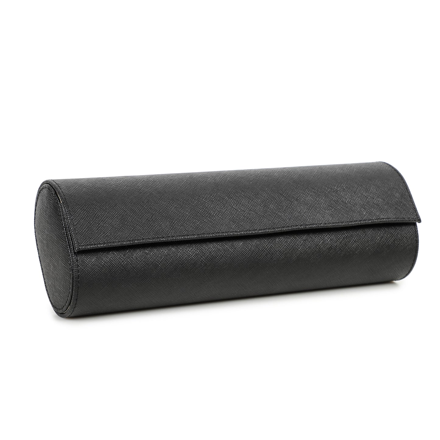 Timezone - Leren Watch roll voor 4 Horloges - Horloge Reisetui - Zwart