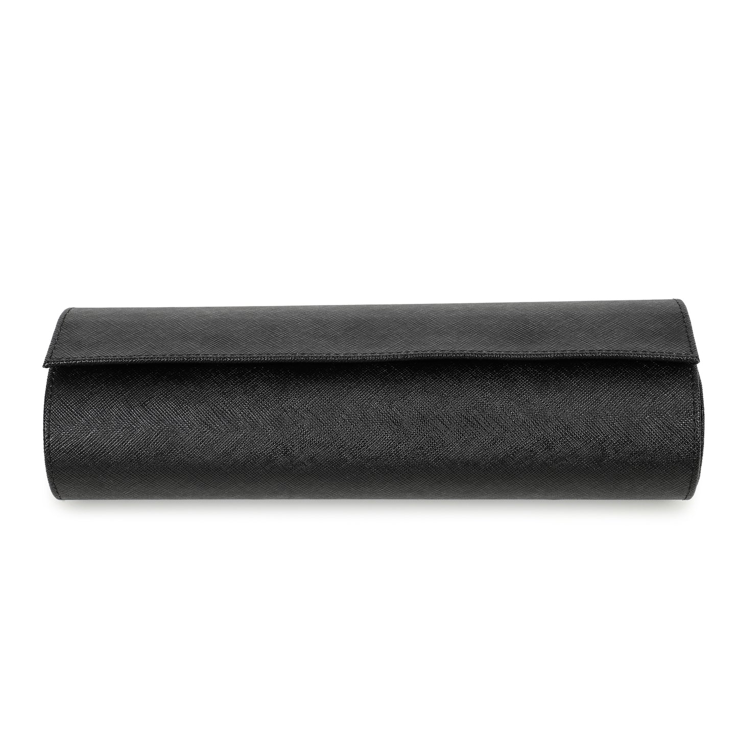 Timezone - Leren Watch roll voor 4 Horloges - Horloge Reisetui - Zwart