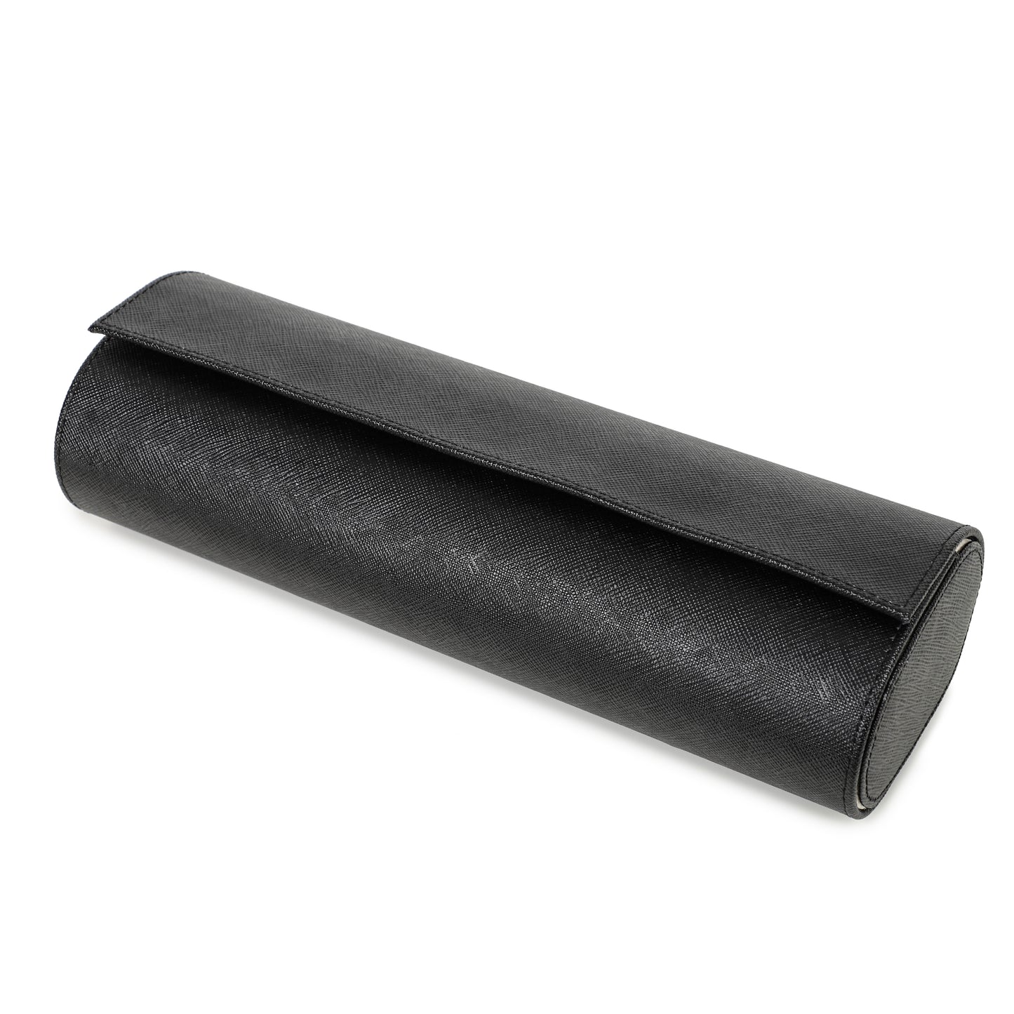 Timezone - Leren Watch roll voor 4 Horloges - Horloge Reisetui - Zwart