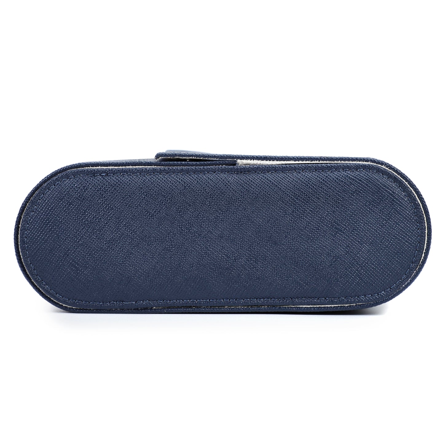 Timezone - Leren Watch roll voor 6 Horloges - Horloge Reisetui - Blauw