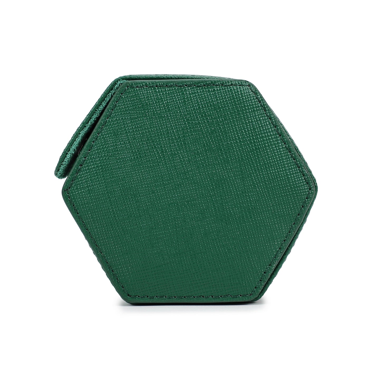 Timezone - Leren Watch roll voor 4 Horloges - Horloge Reisetui - Groen