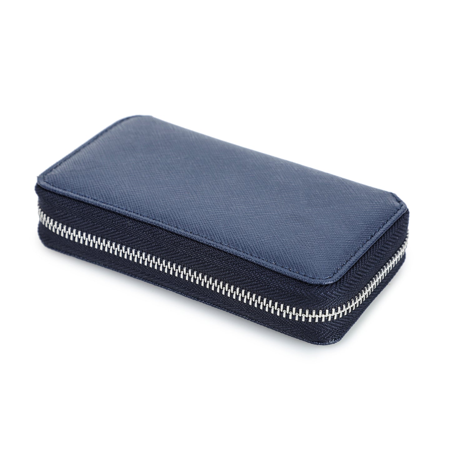 Timezone - Leren Etui voor 2 Horloges - Horloge Reisetui Blauw