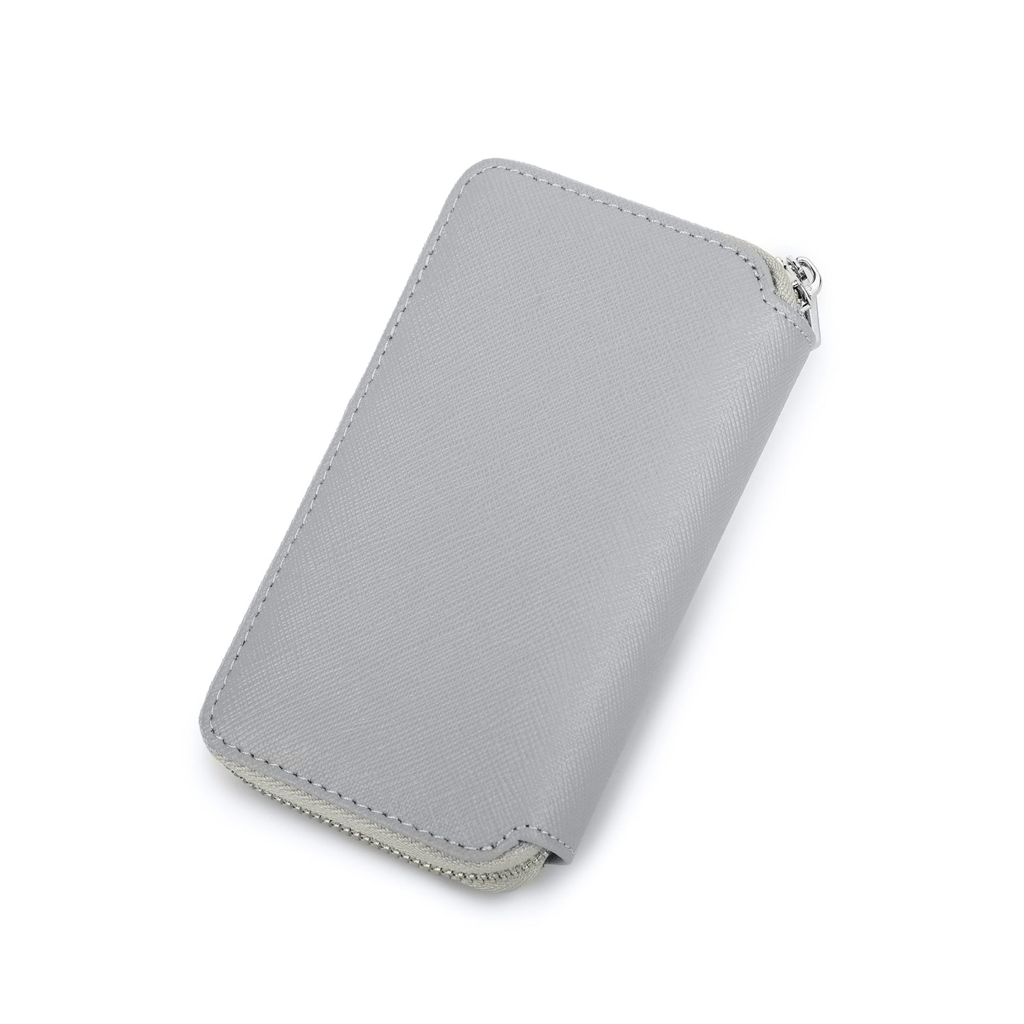 Timezone - Leren Etui voor 2 Horloges - Horloge Reisetui Grijs