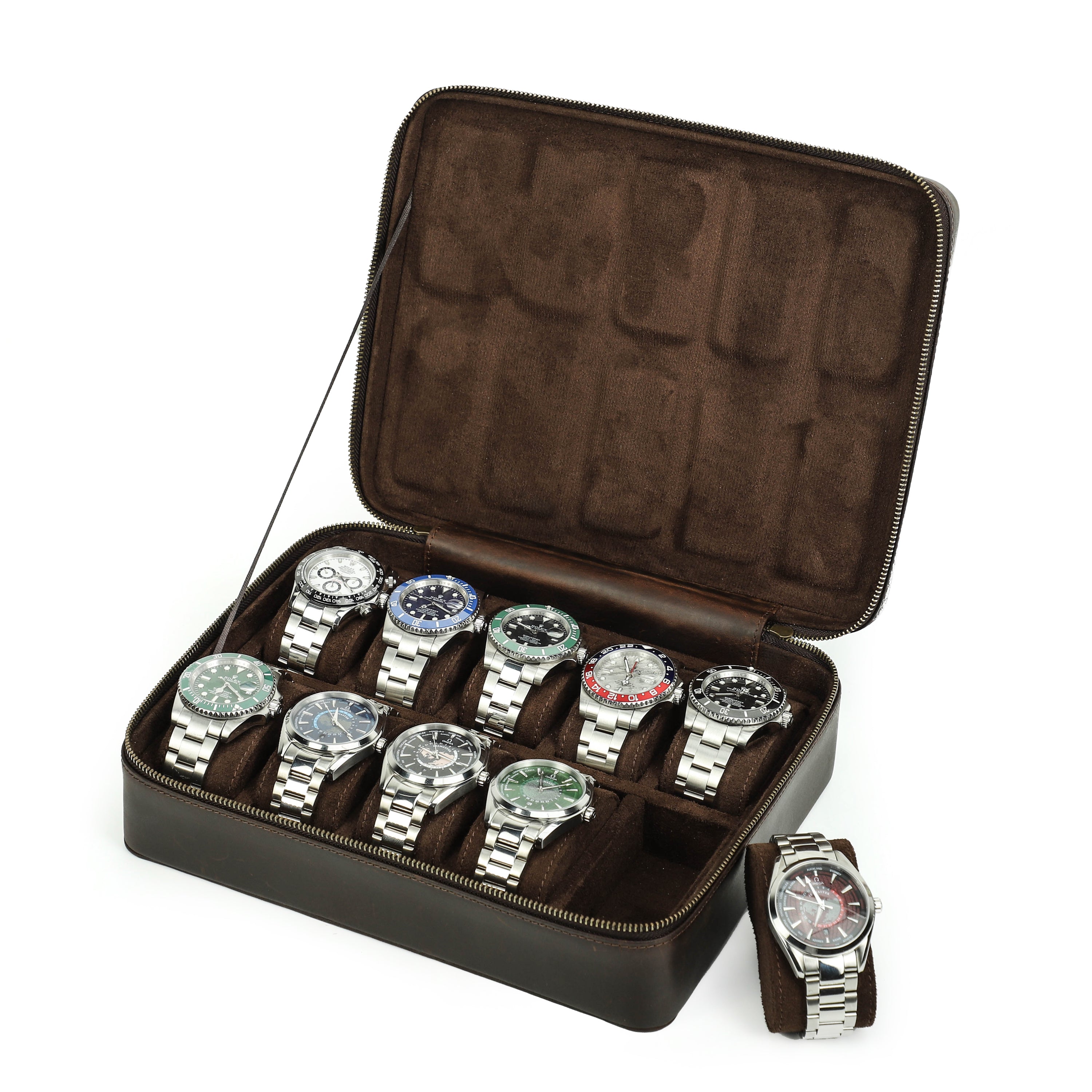 Horloge Opbergdoos 10 Sleuven Display Case Echt Glazen Organizer met Omlijst Glazen Deksel Elegant Contrast kopen vanaf een prijs van 33 Horloge Opbergdoos 10 Sleuven Display Case Echt Glazen Organizer met Omlijst Glazen Deksel Elegant Contrast kopen vanaf een prijs van 33