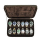 Timezone - Lederen Horloge Opbergdoos voor 12 Horloges