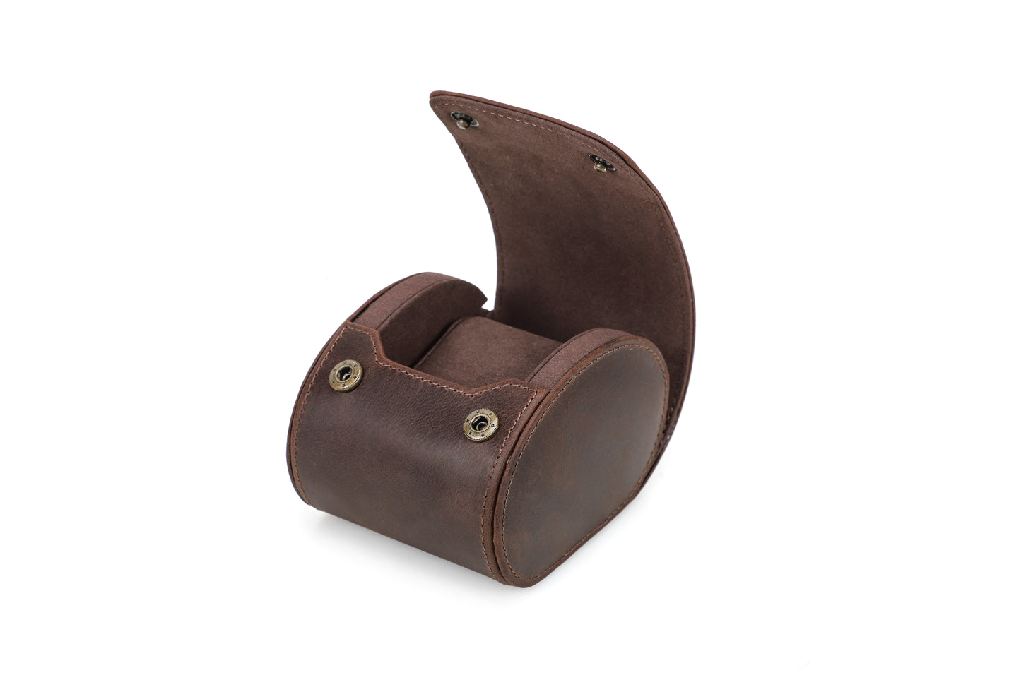 Timezone - Leather Watch roll for 1 Watch - Watch Travel Case